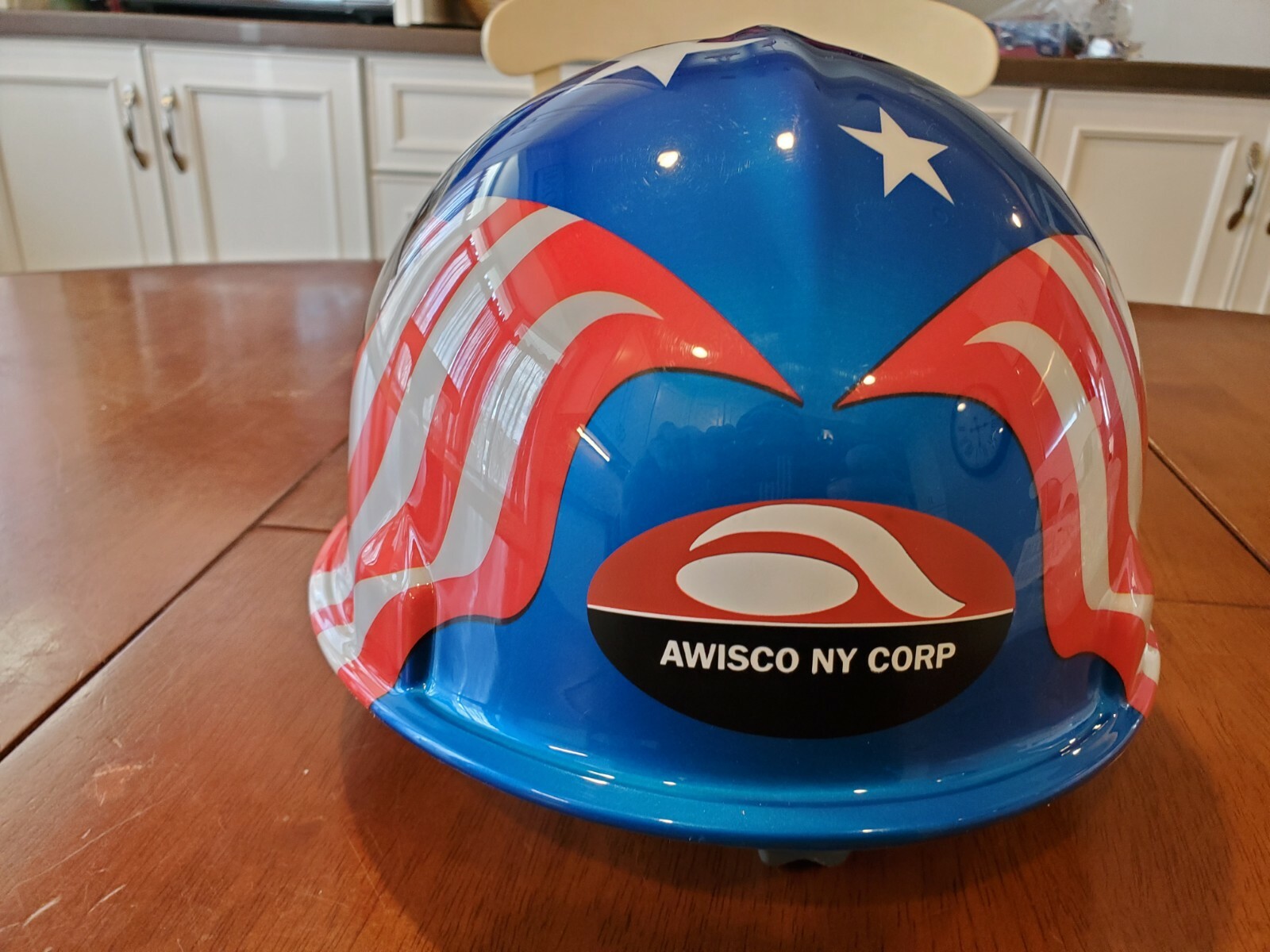 Jackson Products Type 1 Hard Hat With American Eagle Stars And Stripes. DATED 03