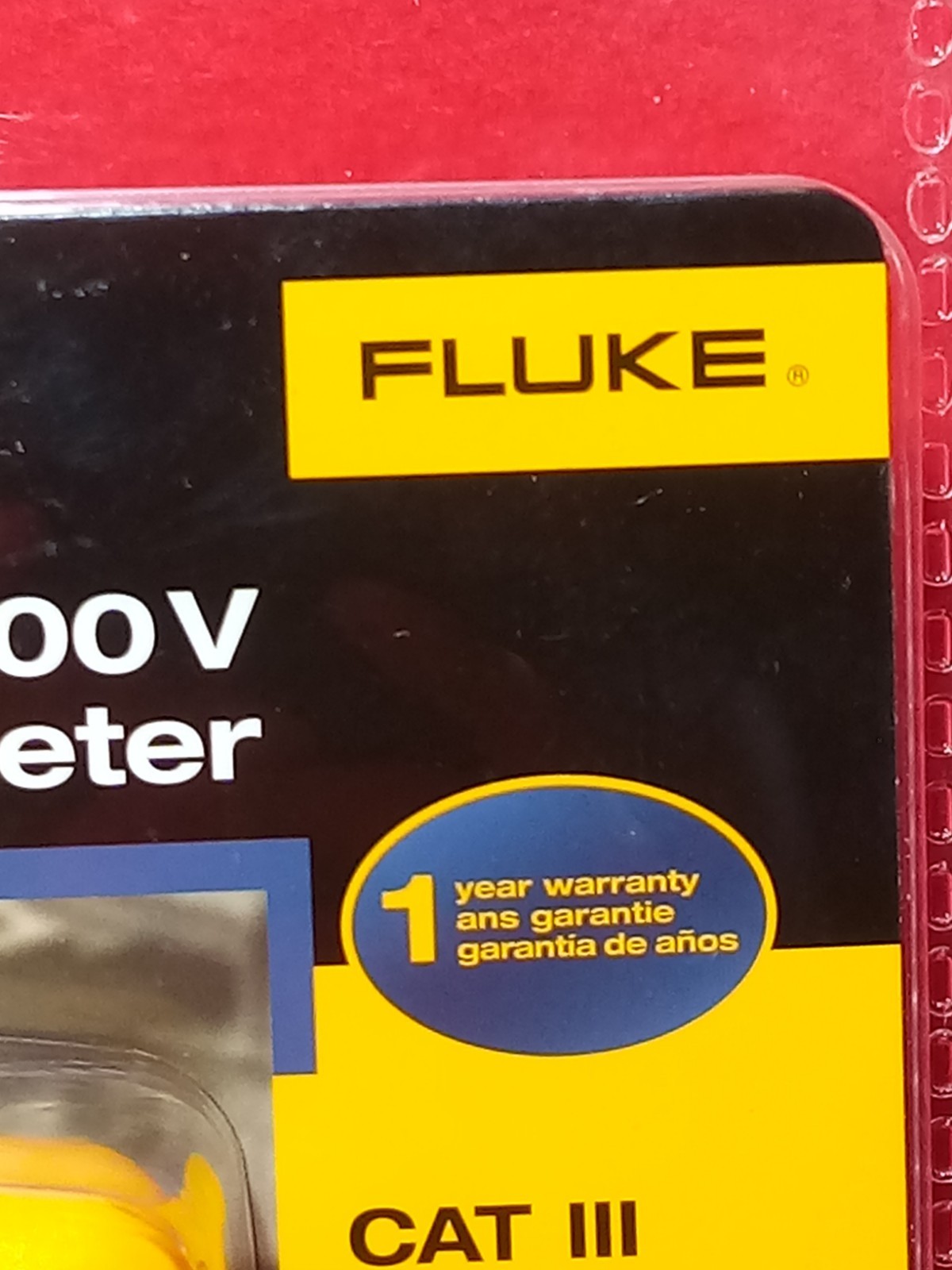 Fluke 15B+ CAT III 600V Digital Multimeter (1000V/10A)