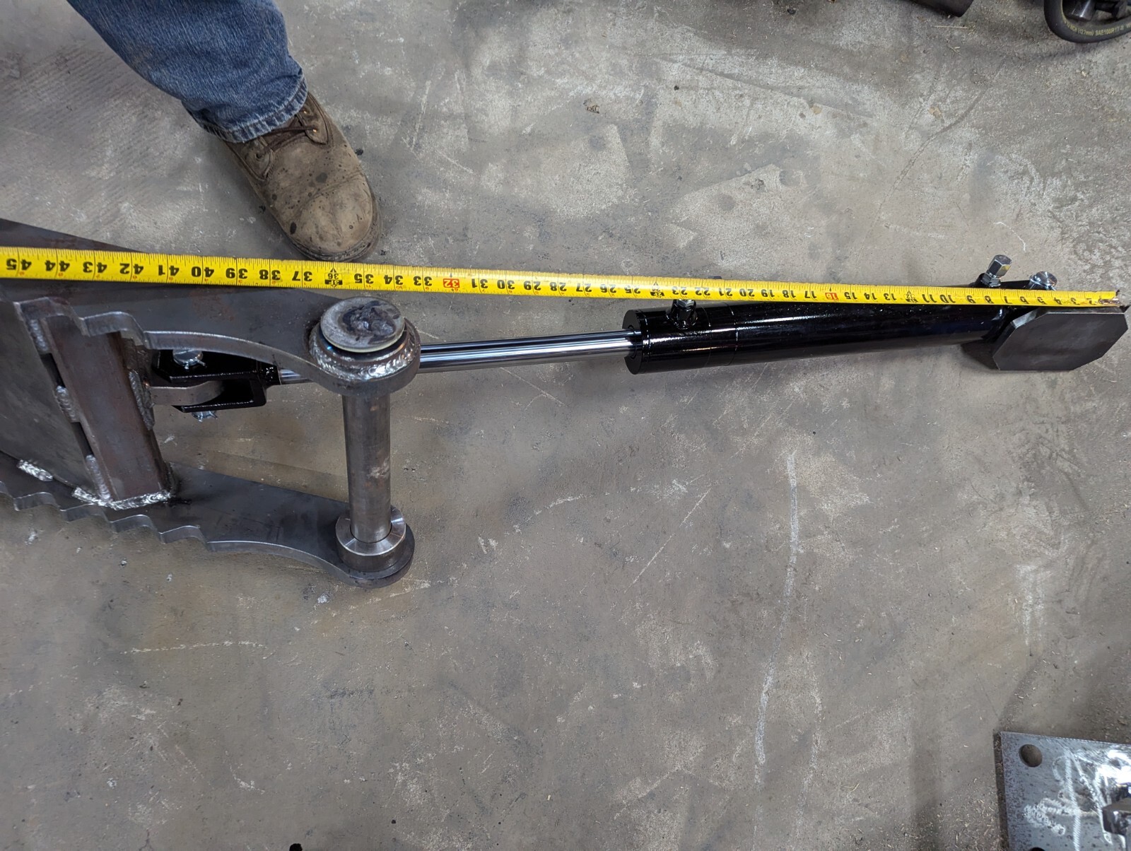 NEW MINI EXCAVATOR HYDRAULIC THUMB 40mm Wacker Nussan 28 IHI 35N
