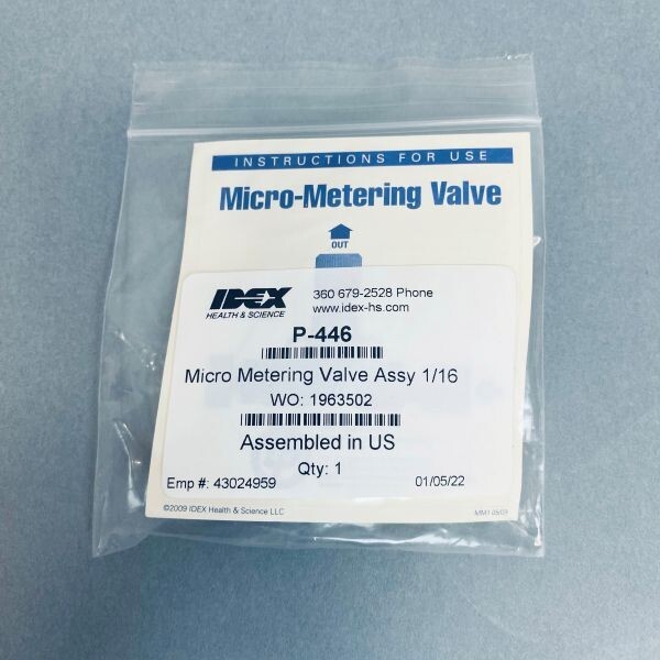 Supelco Micro Metering Valve 1/16