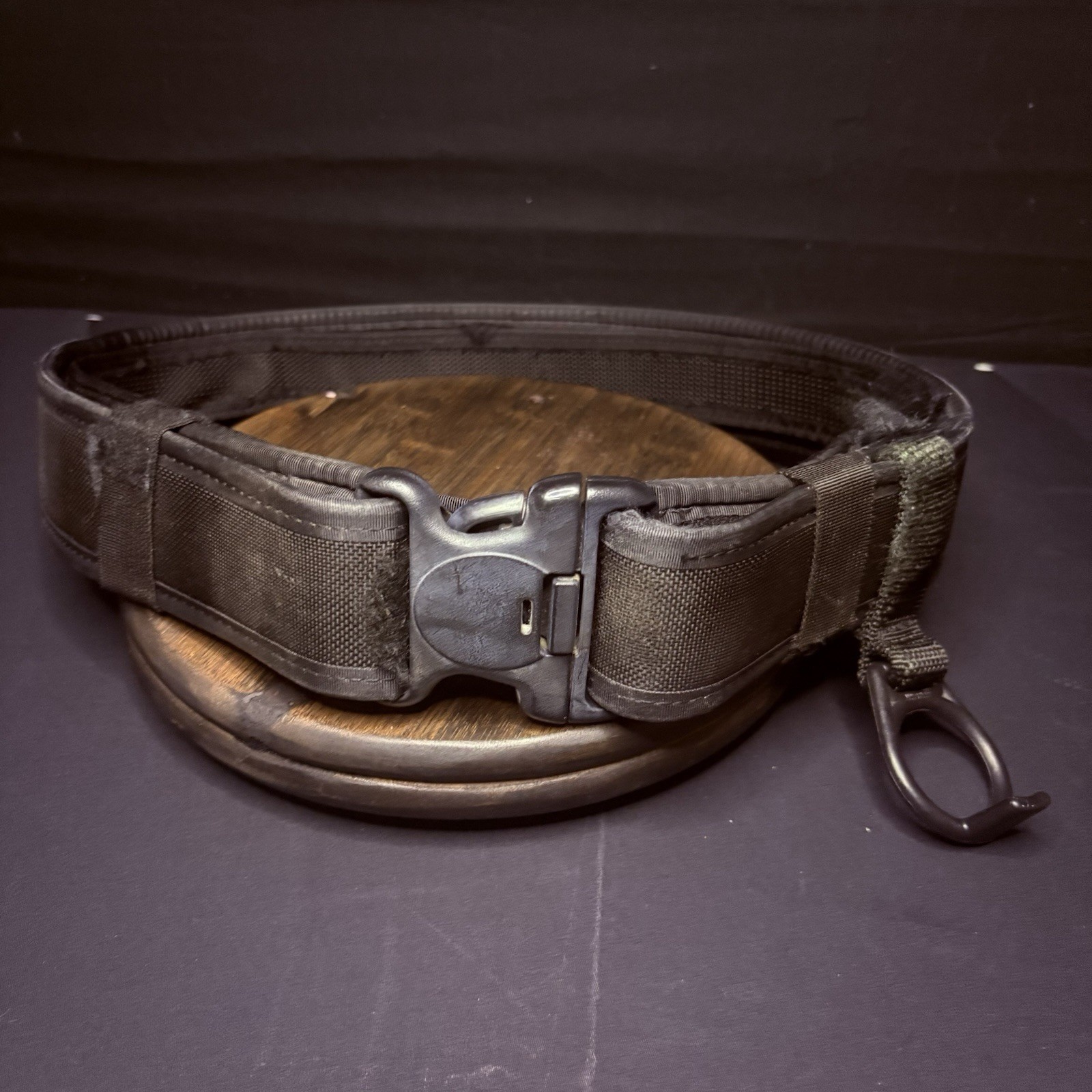 Bianchi Nylon Duty Belt 7200 Size 34″-40″ w/ Inner Belt & Baton Ring Holster