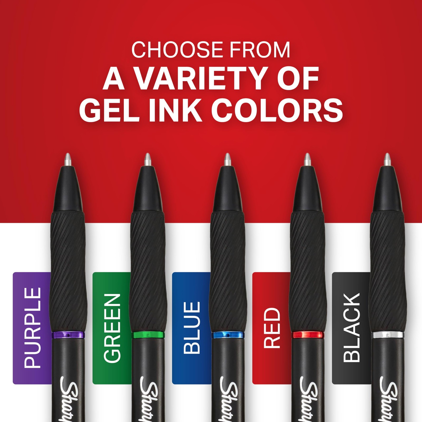S-Pens, Bold Point (1.0mm), Black Ink, Smear-Resistant, 12 Count – Smooth Wri…