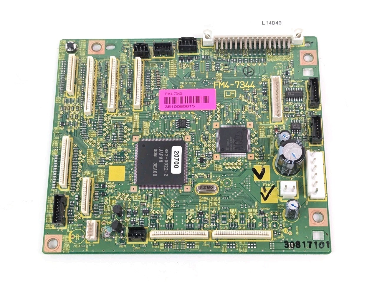 Original Canon imageRUNNER C1030 FM4-7343 DC Controller PCB Assembly OEM
