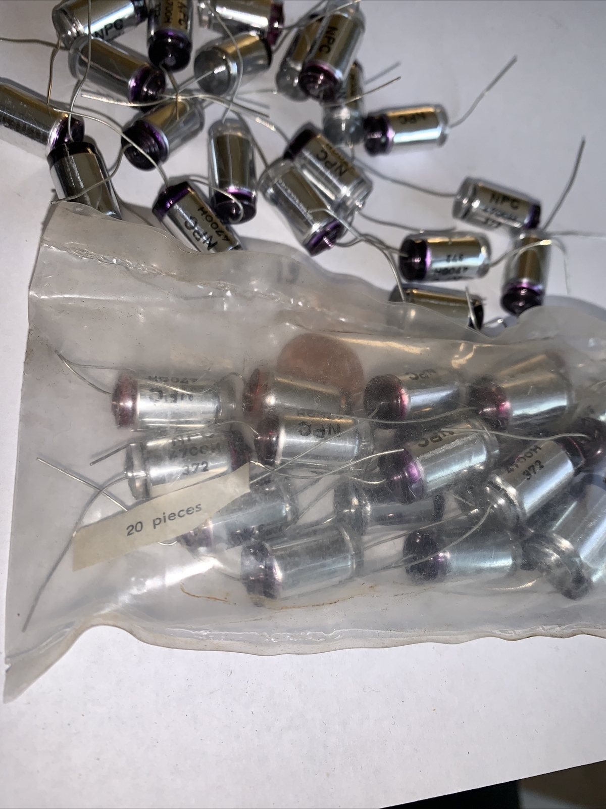 .0047 uF 500 volt Polystyrene Capacitor Brand New Pack Of 20