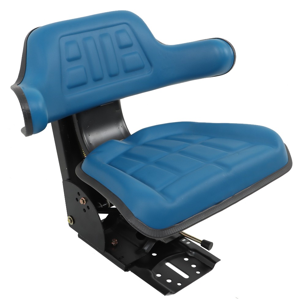 Blue Tractor Suspension Seat For Ford /New Holland 4000 5000 5600 5610 5900 5910