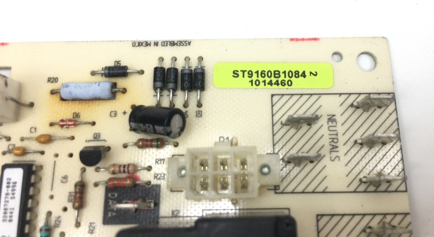 Honeywell ST9160B1084 Furnace Control Circuit Board 1014460 used #P624