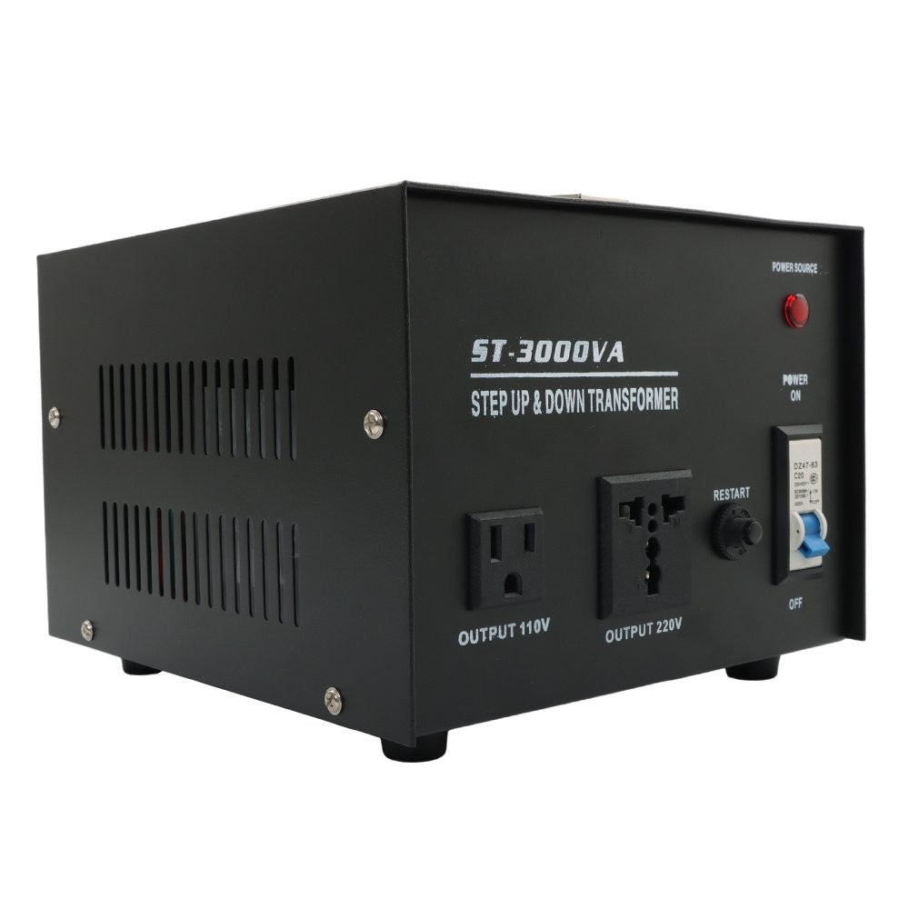 Step Up/Down 110V To 220V/220V To 110V Voltage Converter Transformer 3000 Watt