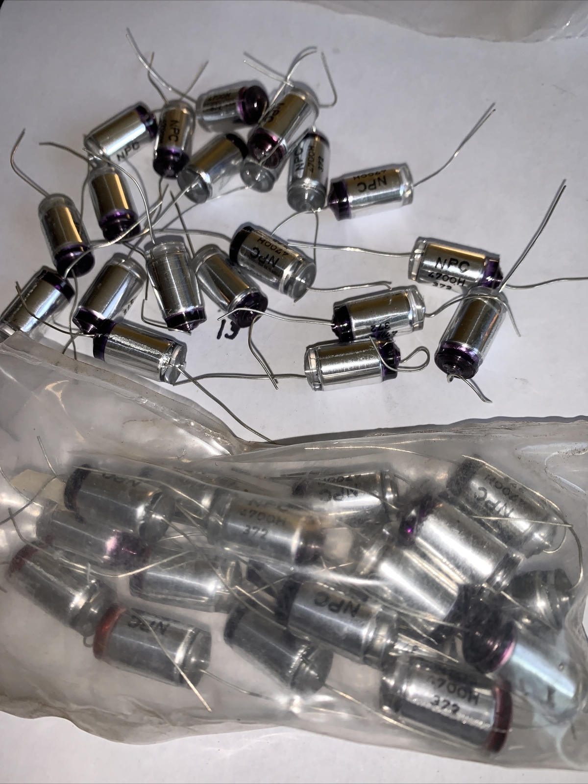 .0047 uF 500 volt Polystyrene Capacitor Brand New Pack Of 20