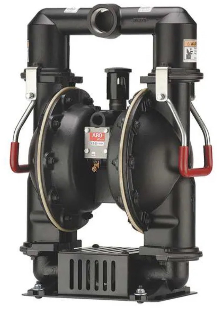 Aro 66M150-122-C Double Diaphragm Pump, Aluminum, Air Operated, Nitrile, 80 Gpm