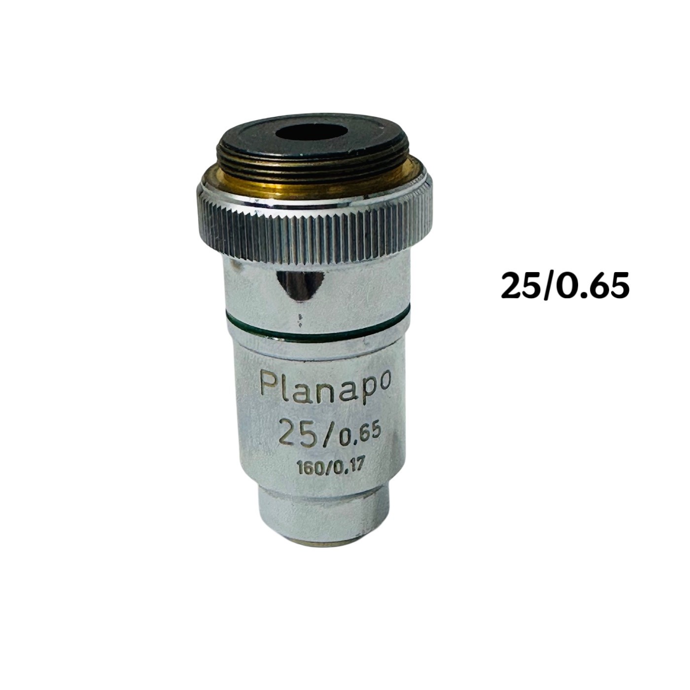 Carl Zeiss Planapo 25/0.65 Objective 160/0.17