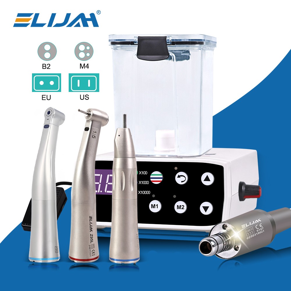Dental LED Brushless Electric Micro Motor/1:1/1:5 Contra Angle Handpiece E-type