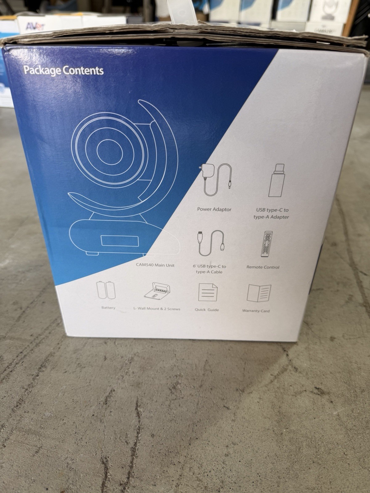 AVer CAM540 Video Conferencing Camera 4K UHD PTZ USB