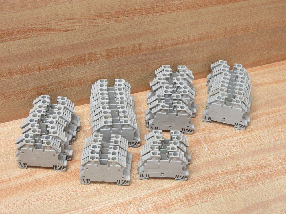 Weidmuller WDU 6 Terminal Block WDU6 1020200000 (Pack of 50)