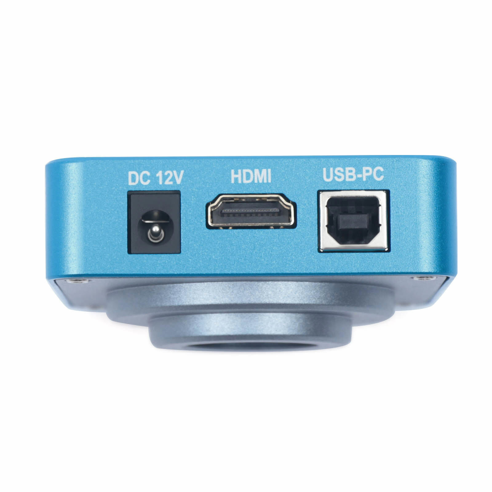 HD 1080p HDMI Industrial Digital Video Microscope Camera C Mount USB Blue NEW !