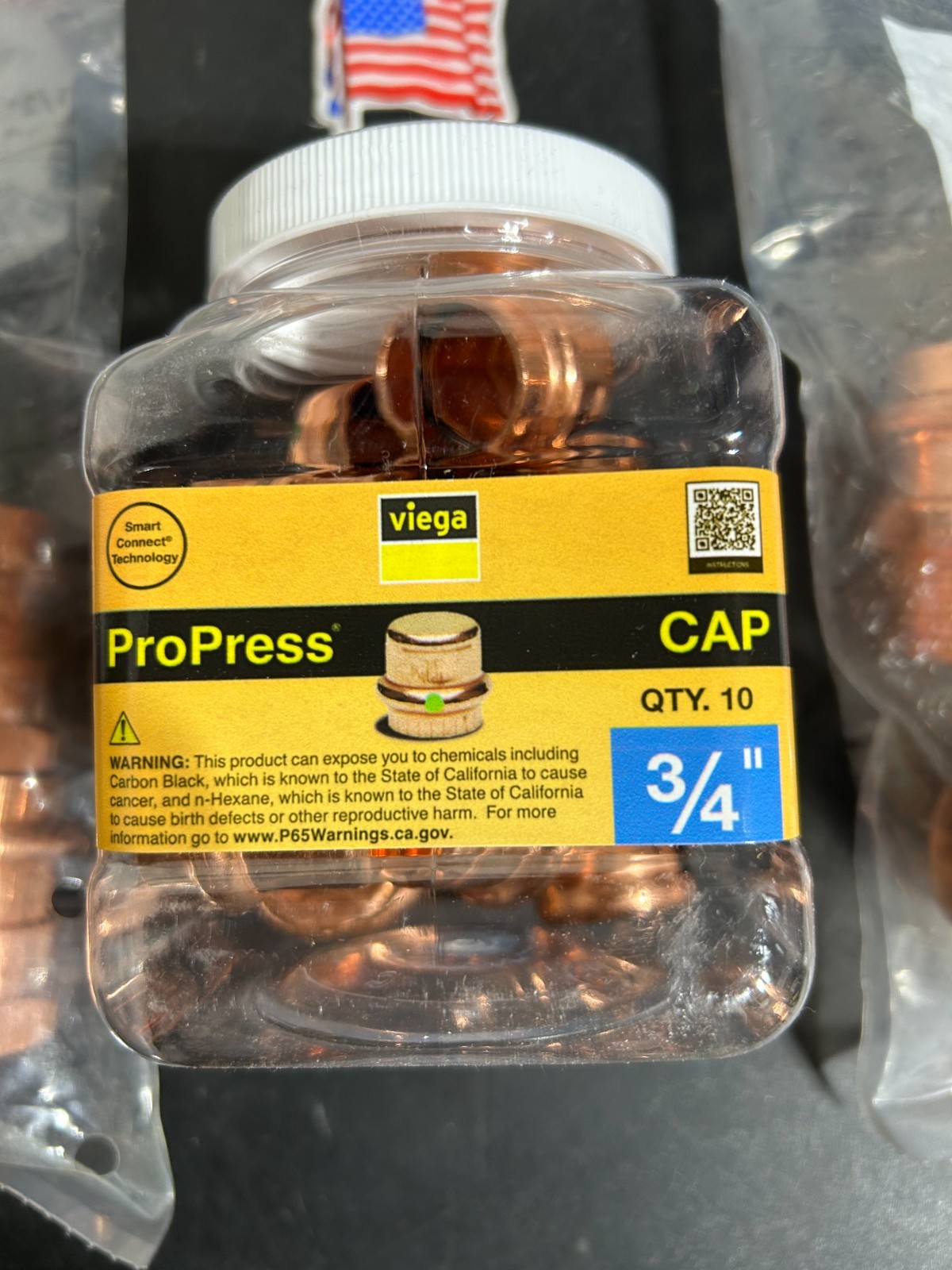 PROPRESS NIBCO VIEGA QTY (30) 3/4″ PRO PRESS COPPER FITTINGS *MADE IN USA GER*