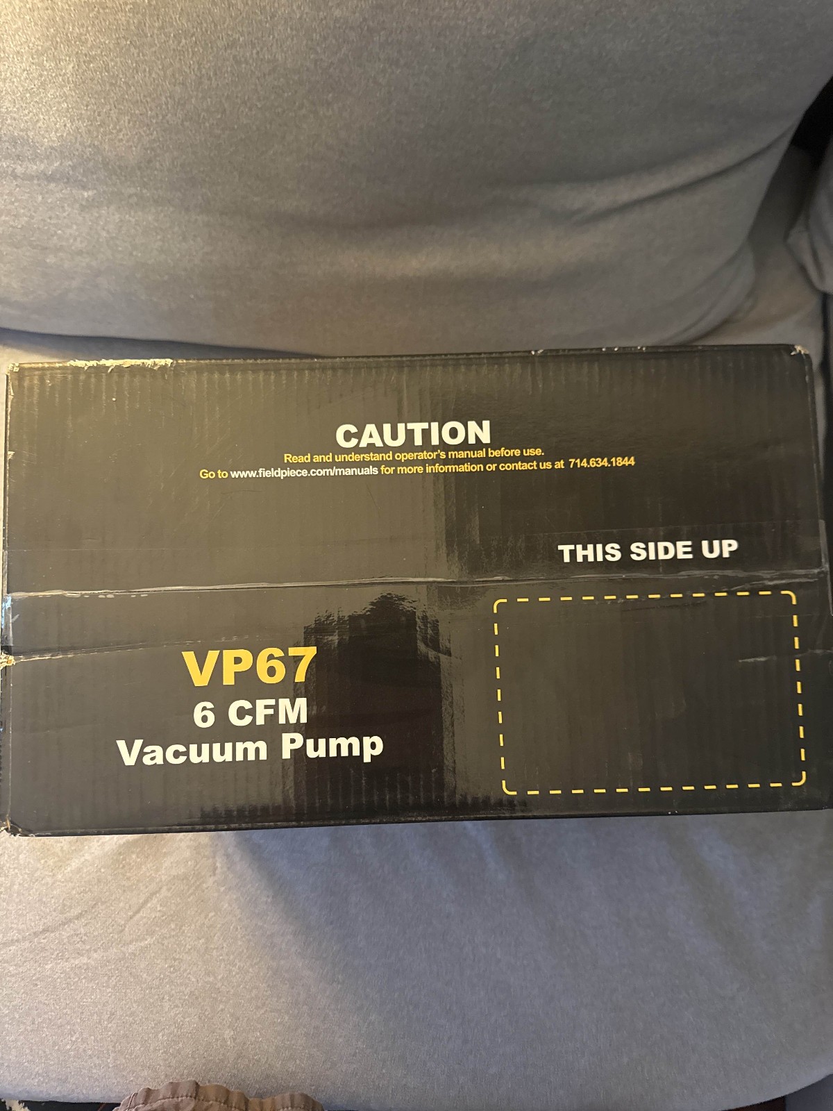 NEW Fieldpiece Model VP67 Vacuum Pump