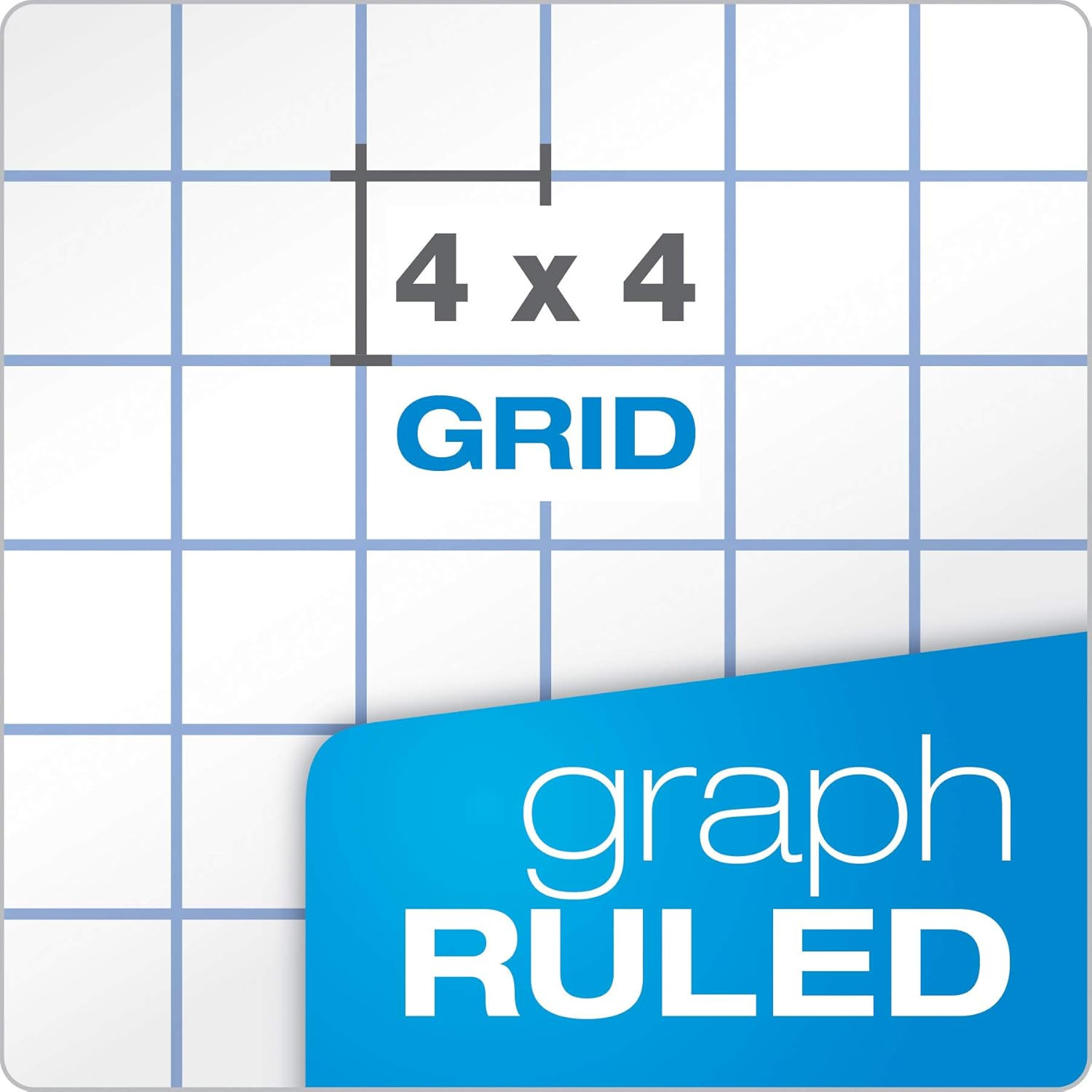 Filler Paper, 8-1/2″ X 11″, 4 X 4 Graph Rule, 3-Hole Punched, Loose-Leaf Pape…