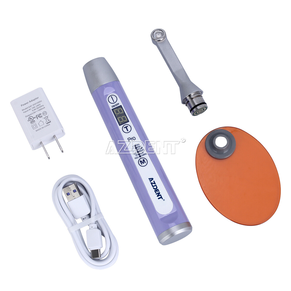 Dental Wireless LED PRO105 Curing Light Lamp 1 Second Curing Wide Spectrum