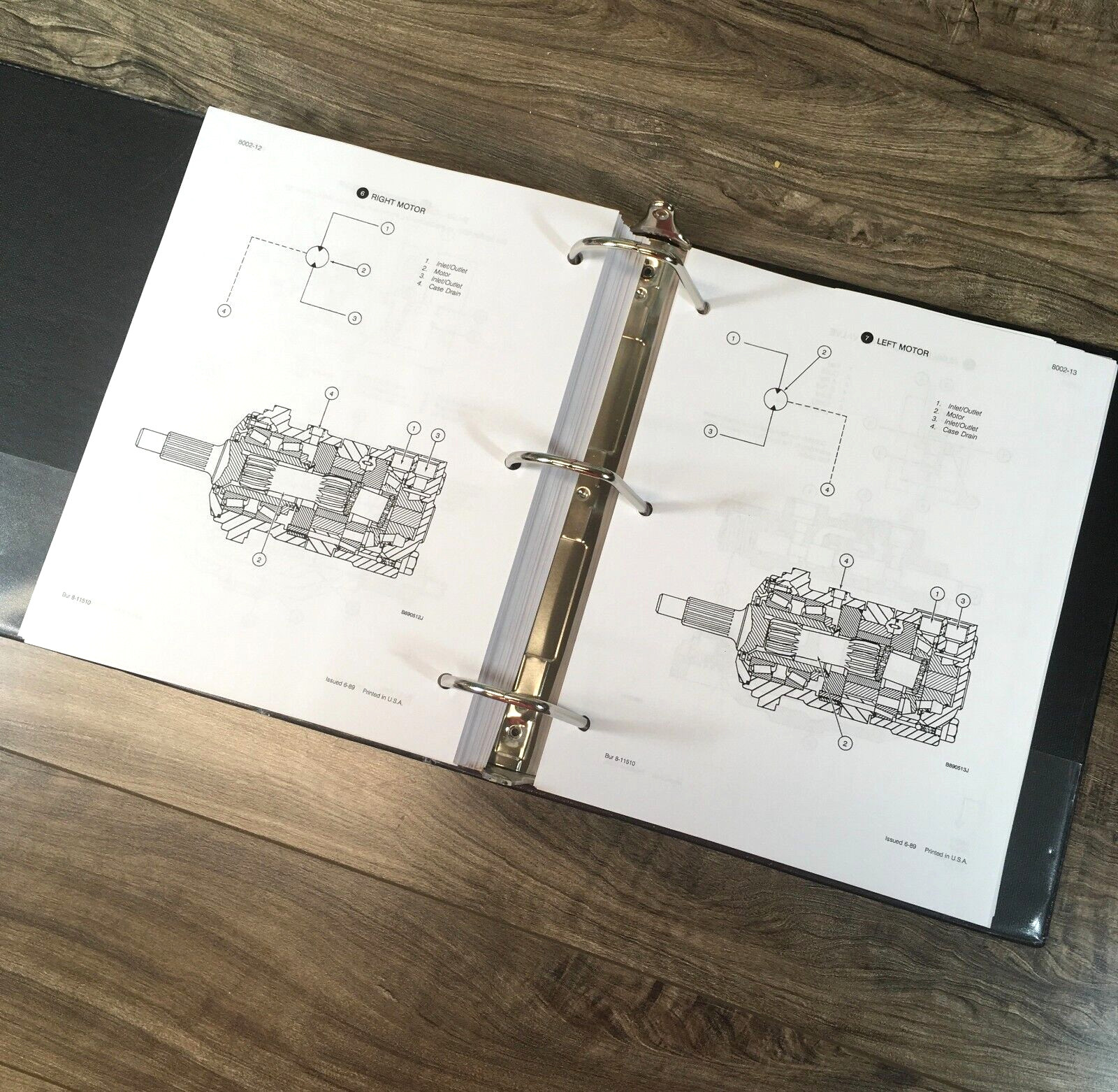 Case 1840 Uni-Loader Skid Steer Service Manual Parts Catalog Shop Book Set Tech