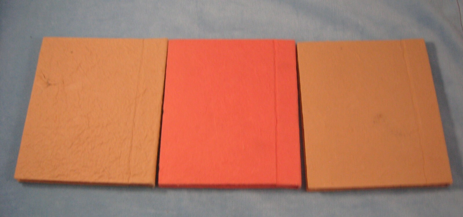 5 Handmade Natural Paper Blank Book-Journal-Diary-Notepad-Dream Book-Memo NOS