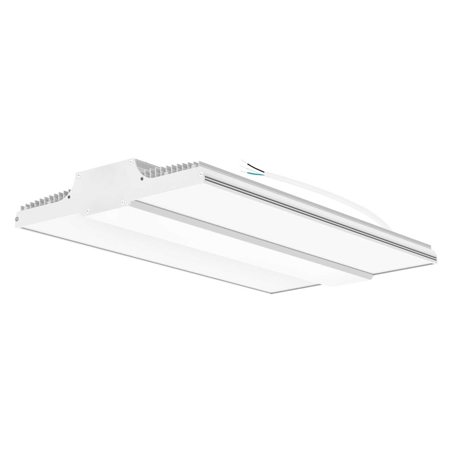 2FT Linear LED High Bay Light 300W 2Pack Commercial Warehouse Shop Light Fixture