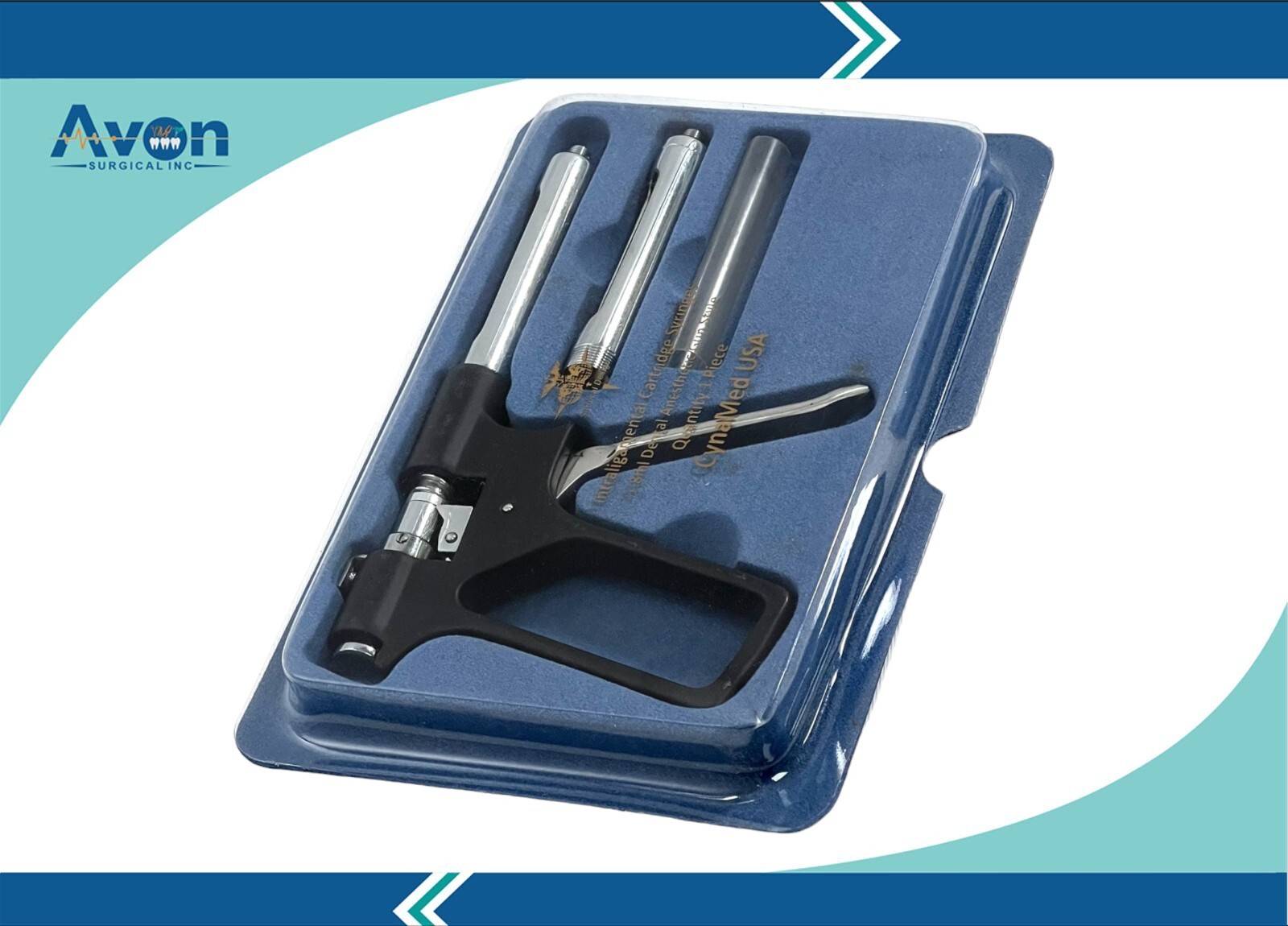 1.8mL Intraligamental Anesthetic Syringe Gun Type, Stainless Steel Plant Tool
