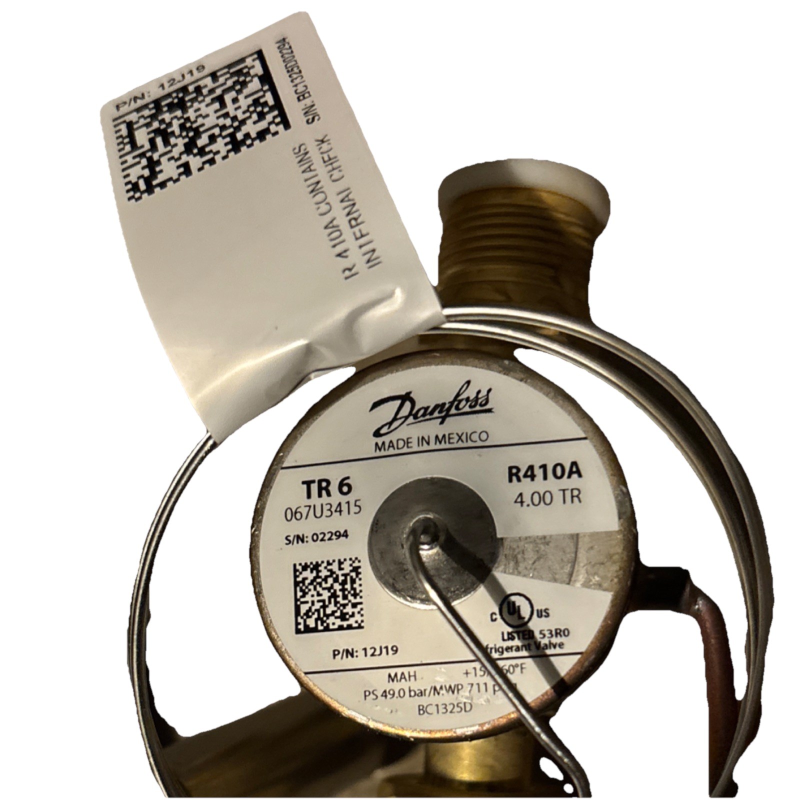 12j19| OEM| NEW| 410A| 3TONNE| Copper Expansion Valve LENNOX| R410A