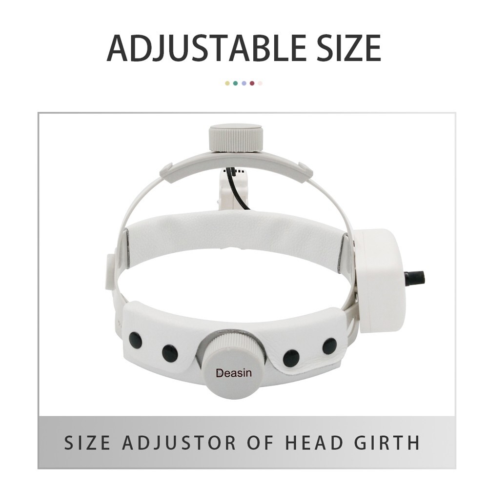 5W Dental Surgical LED Headband Head Light Wireless Good Light Spot ENT White US