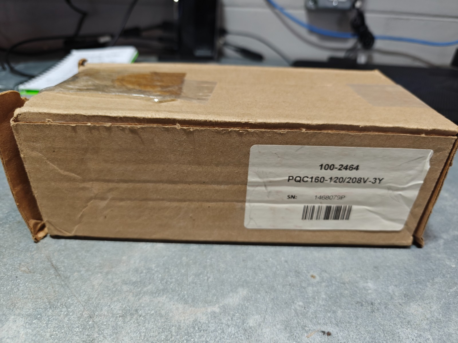 PQ Surge Protection Device (SPD) Model Name PQC160-120/208V-3Y