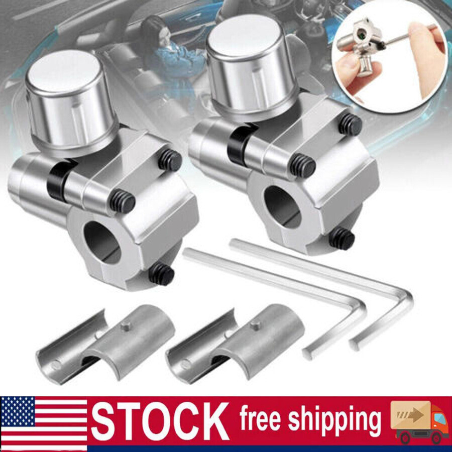 2 Pack Piercing Valve BPV-31 Refrigerator Tap Valve For 1/4,5/16,3/8In Pipes