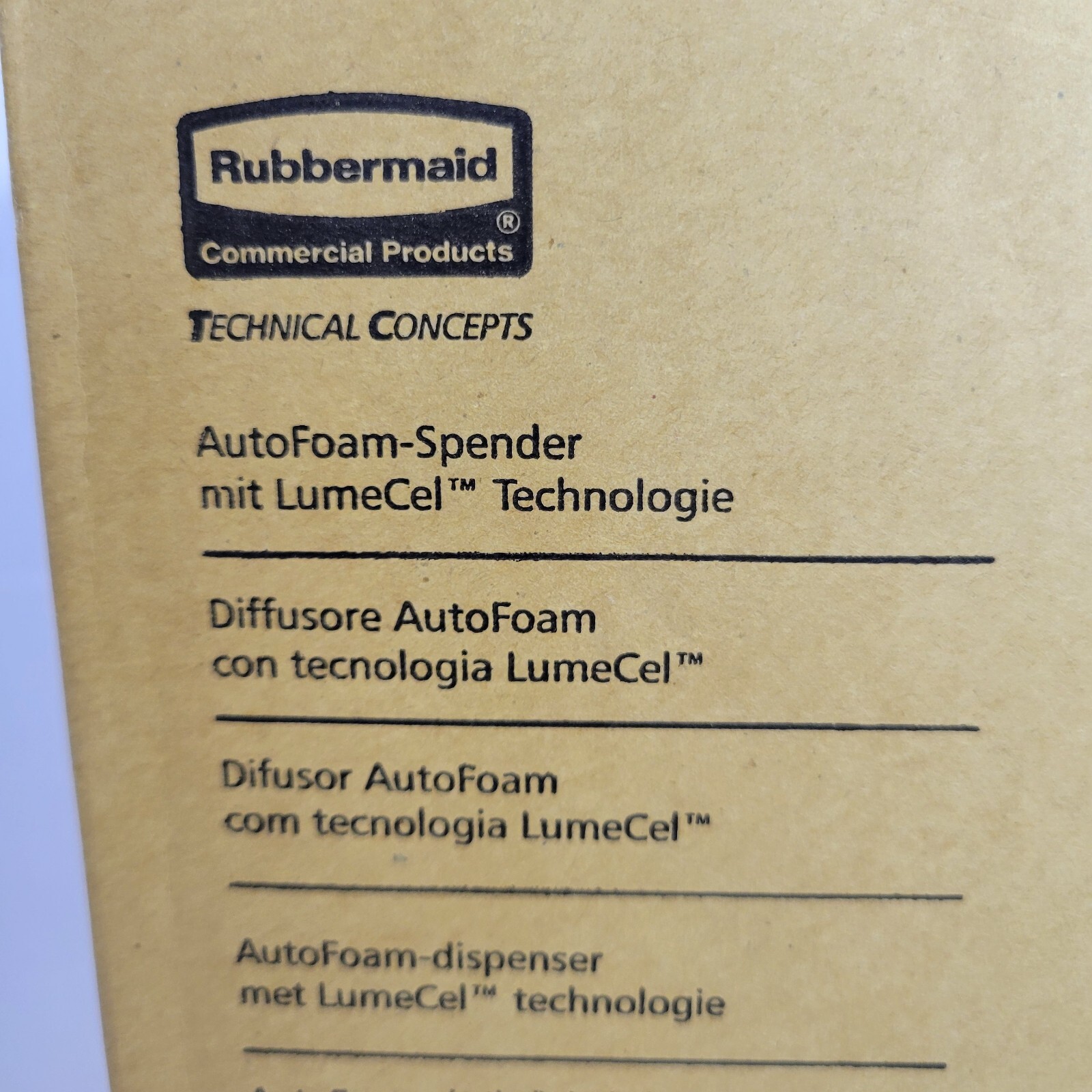 Rubbermaid Commercial AutoFoam Soap Dispenser Touchless LumeCel Technology