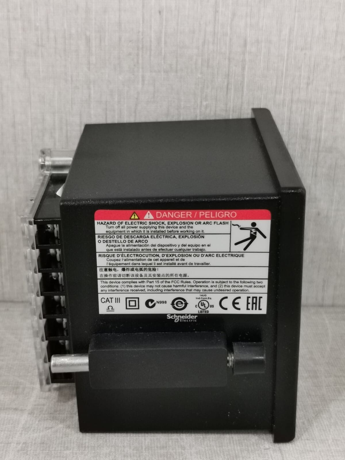 SCHNEIDER ELECTRIC EASYLOGIC PM1200 /METSEPM1200 POWER METER-SPOT ON THE SCREEN
