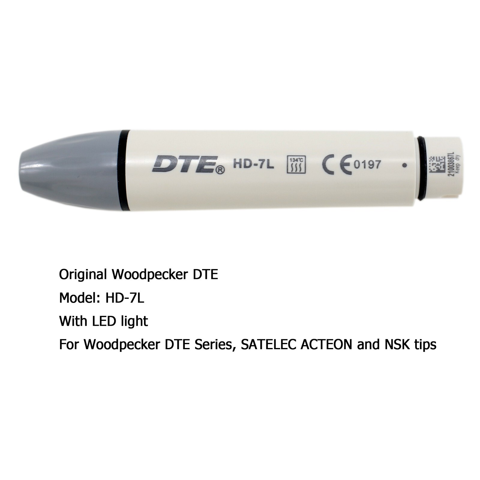 Woodpecker HW-5L DTE HD-7L EMS PIEZON LED Handpiece Ultrasonic Scaler Tips G1 P1