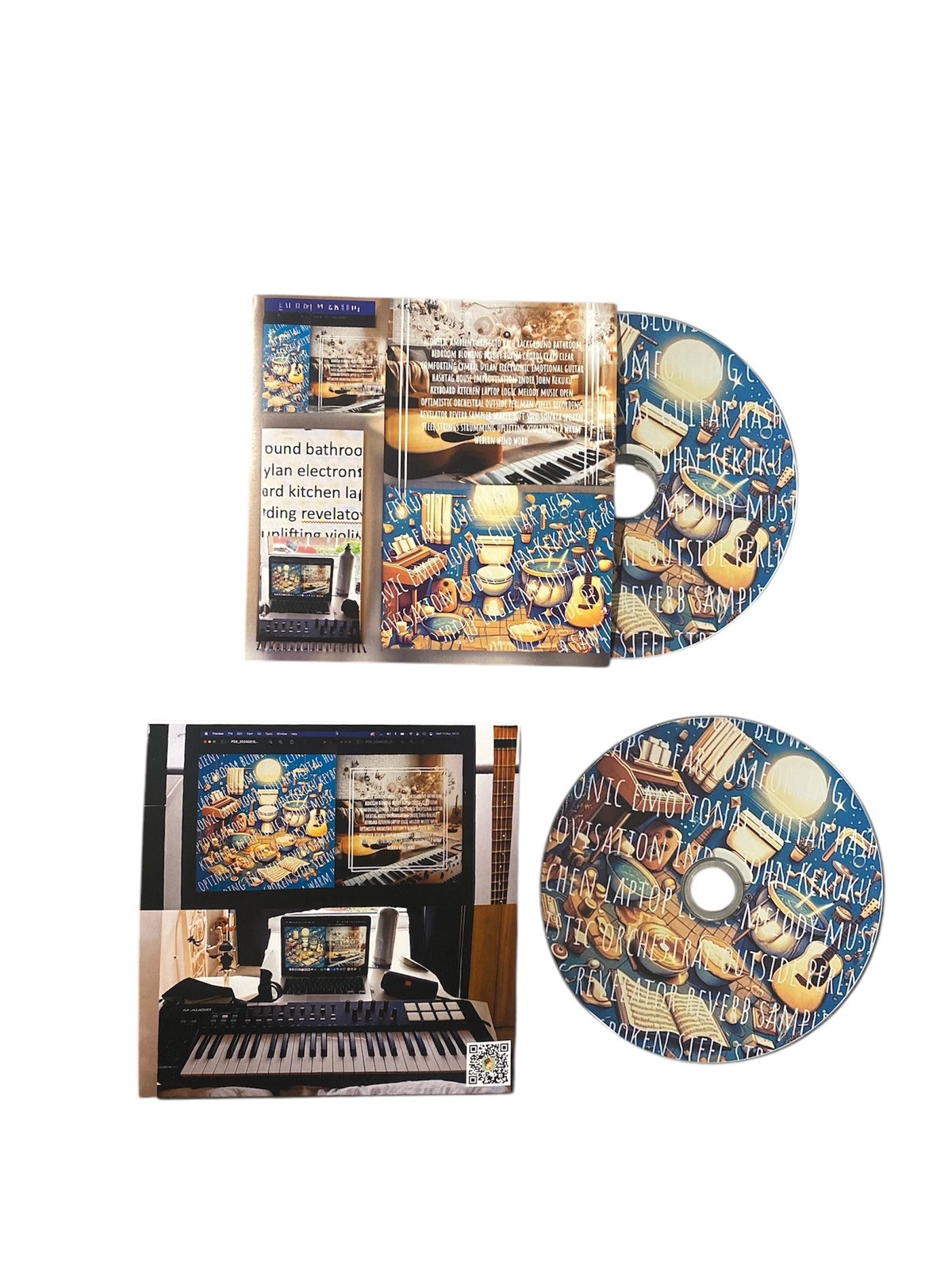 CD DVD inkjet printing, copying, printed cardboard wallets