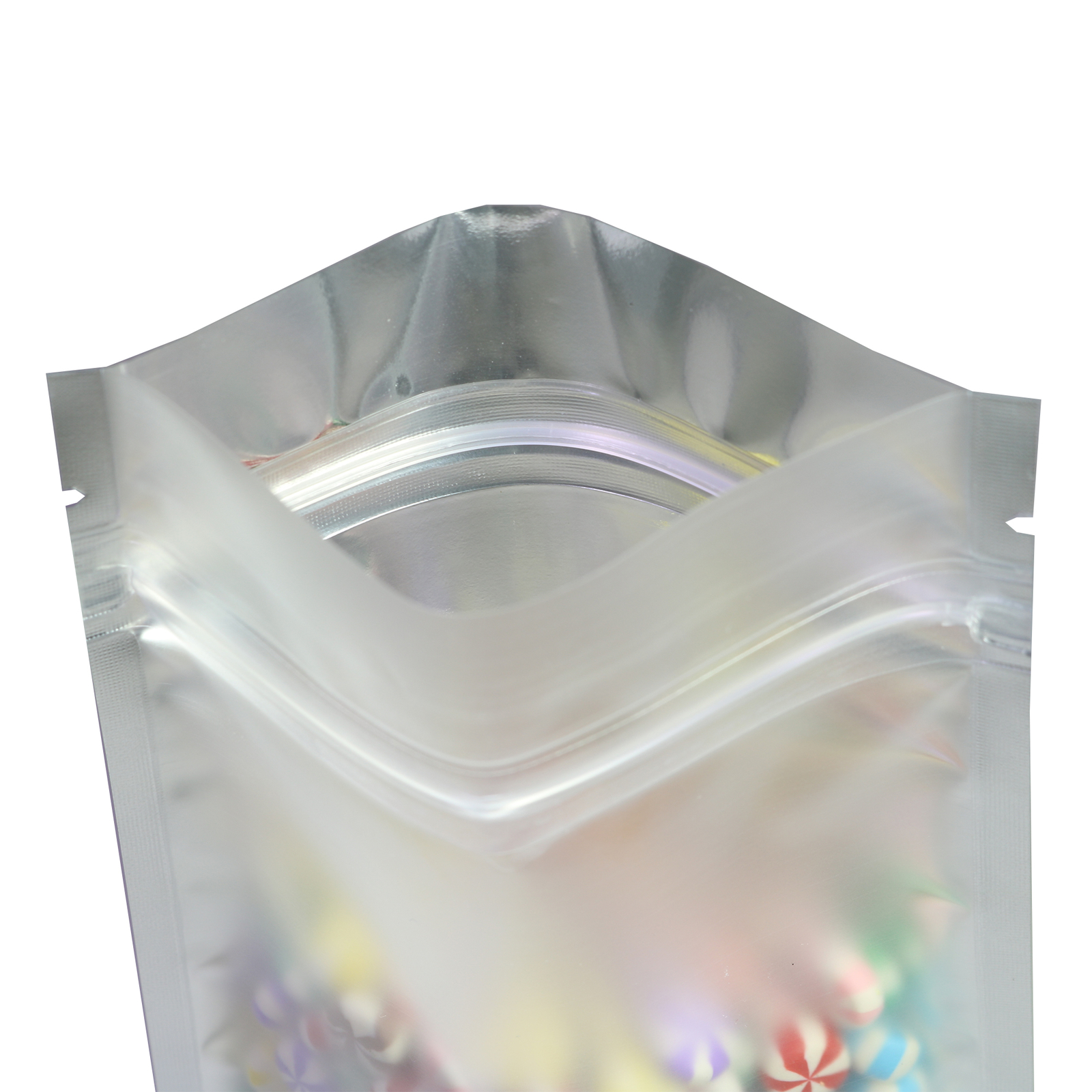 100/500/1000 Clear/Silver/Green Flat Mylar Foil Zip Lock Bags 10x15cm (3.9×5.9″)