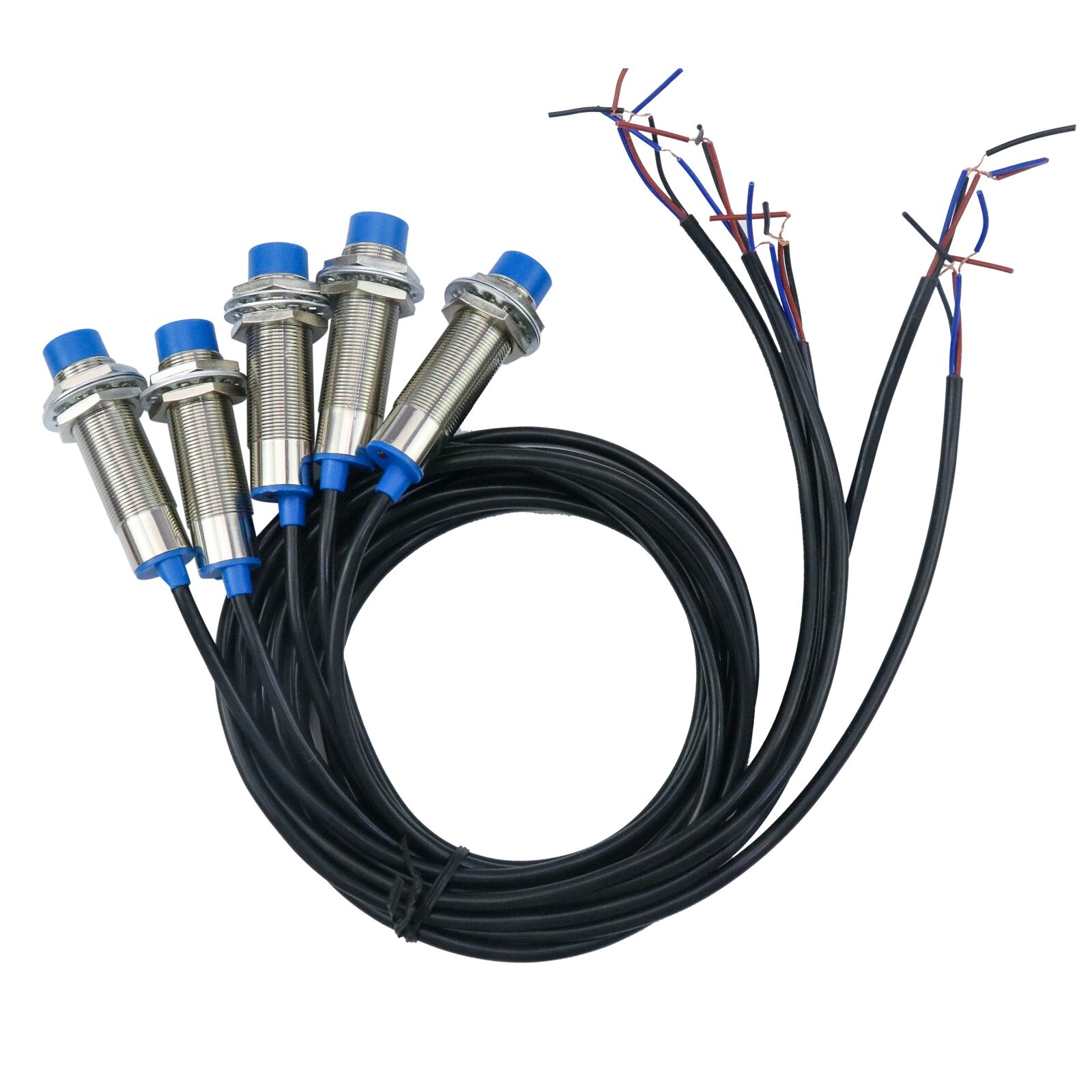 5Pcs NPN NO LJ18A3-8-Z/BX Inductive Proximity Sensor Switch PNP DC6V-36V US
