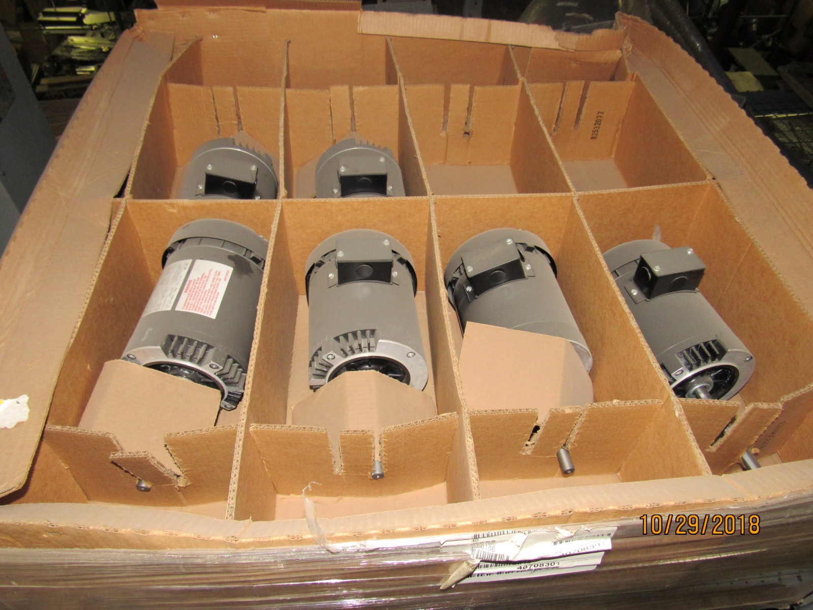 A.O. SMITH P56A90B08 1/2HP 230/240/460/480 3PH 1725RPM AC MOTOR 56C 5/8″ SHAFT