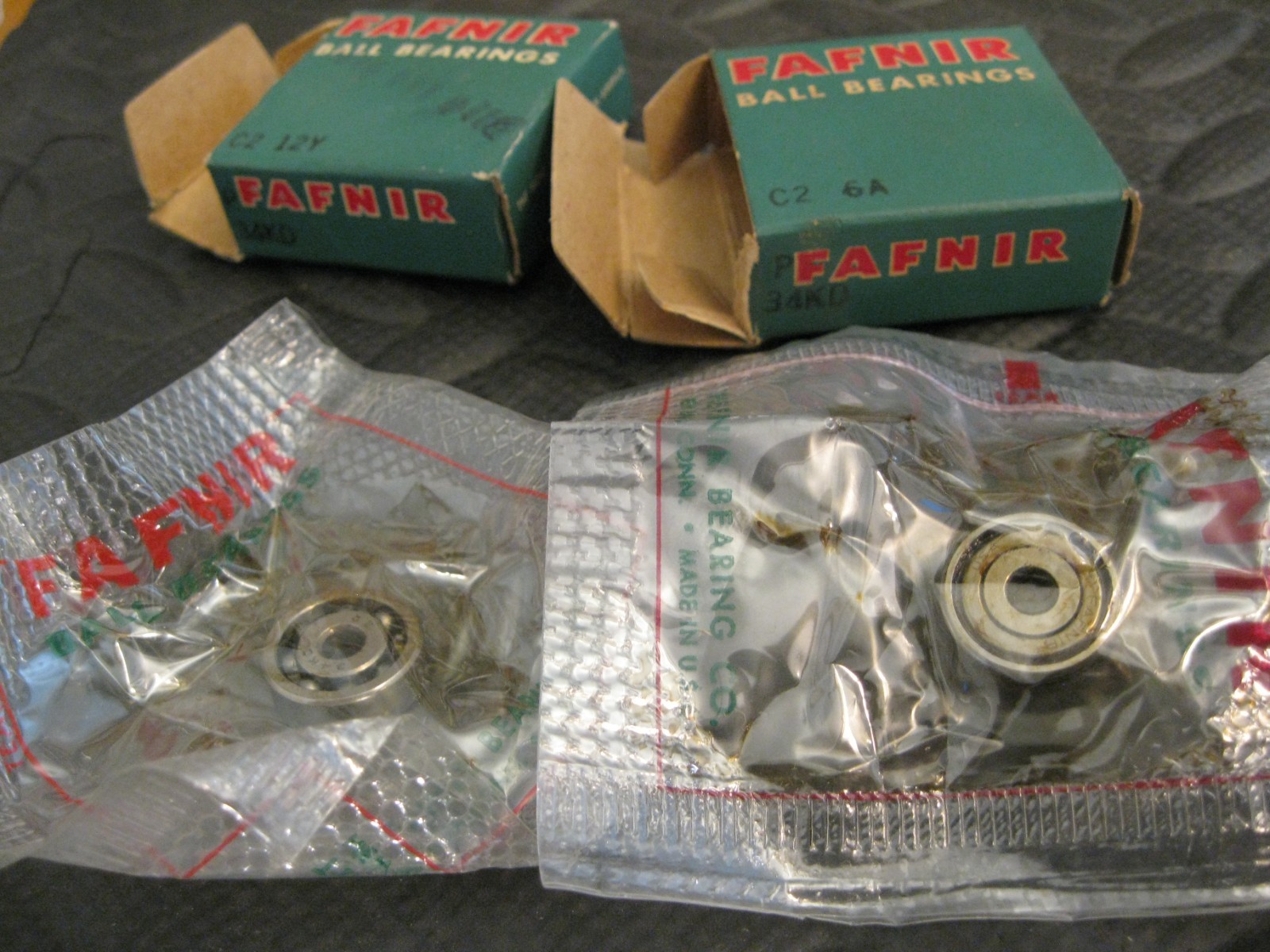 FAFNIR #34KD Bearing 2Pc Lot