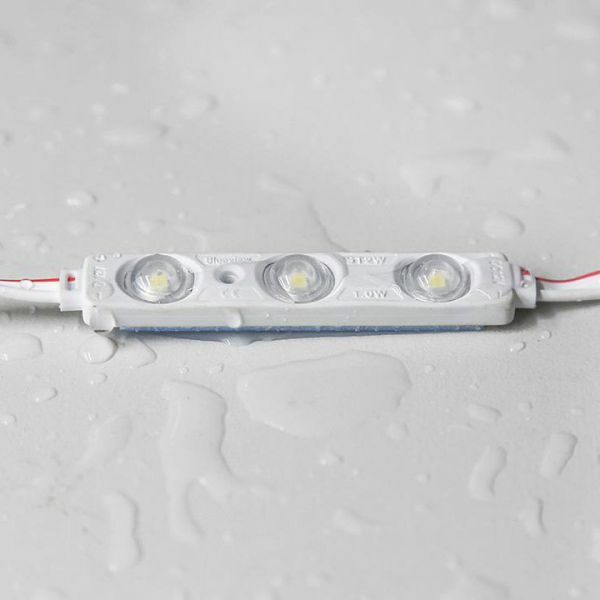 200/pack SMD 2835 116ft Waterproof LED Module 3 LED Chips White, DC12V