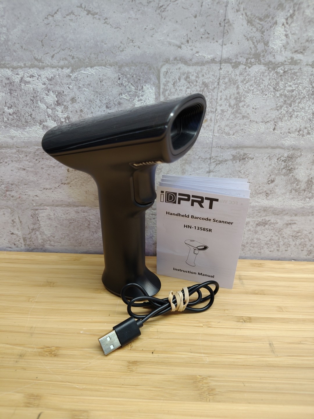 IDPRT HN-1358SR Handheld Barcode Scanner Bluetooth & USB-C Type