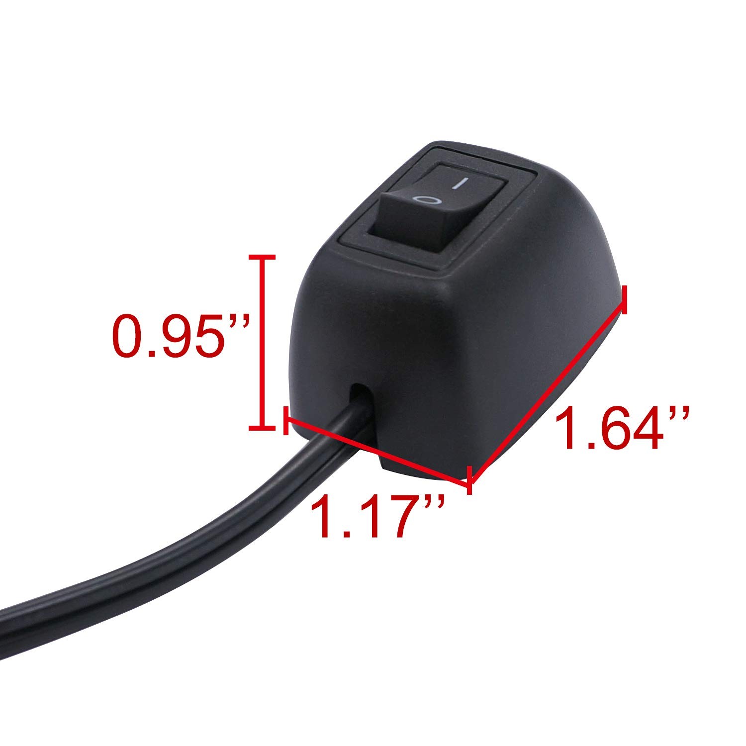 Paste Type Car Push Button Switch ON/Off DC12V Surface Mount SPST 11.8 Inch