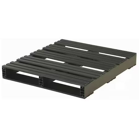 Zoro Select 05000092 Recycled Rigid Pvc Pallet, 36 In L, 32 In W, 4 1/2 In H,,