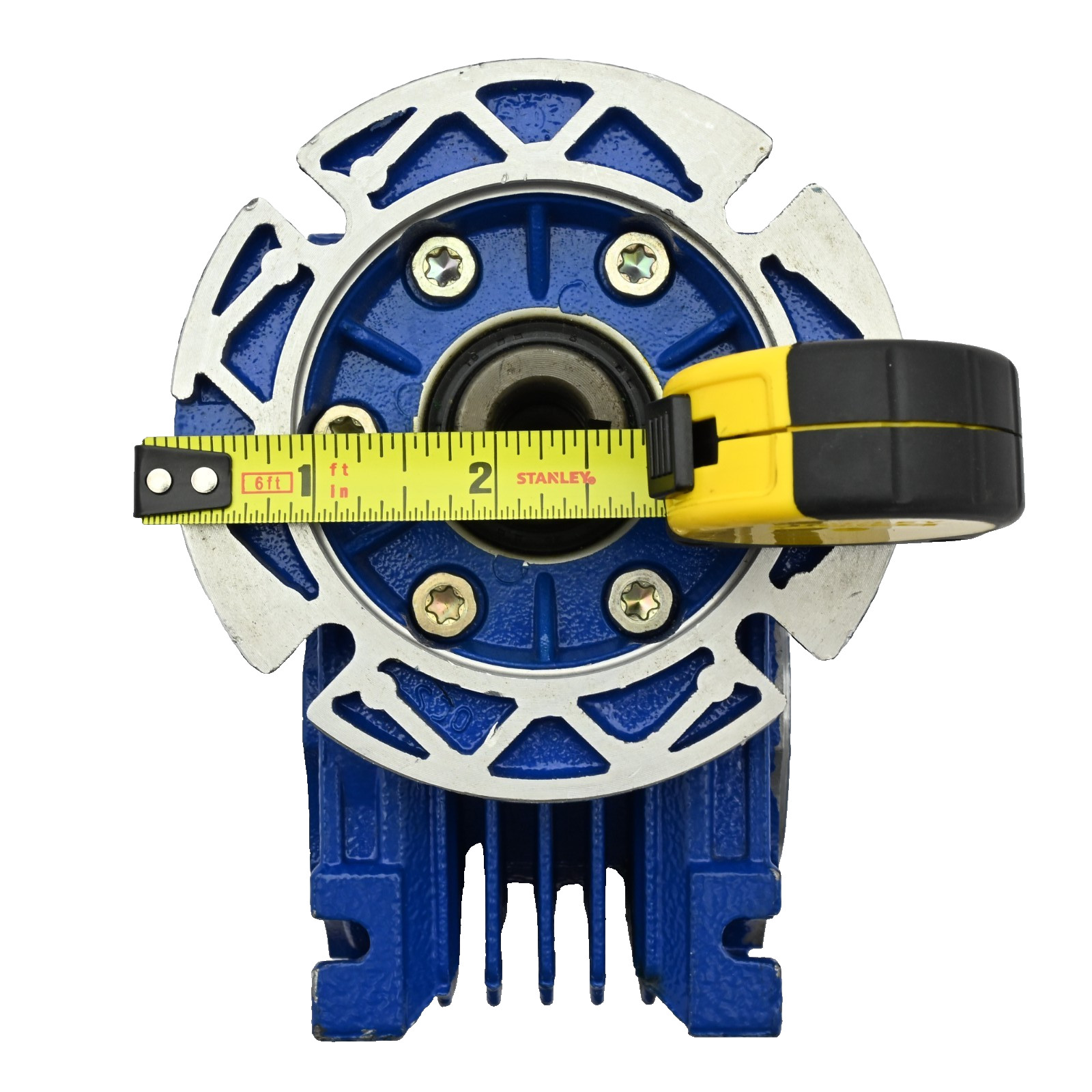 Motovario NMRV040 60:1 Right Angle Reducer, Worm Drive, 3/4″ Output bore