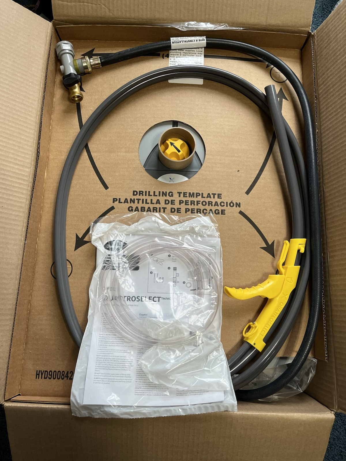 Diversey J-Fill Quattro Select Dispenser – Air Gap Model (D3764735) New In Box