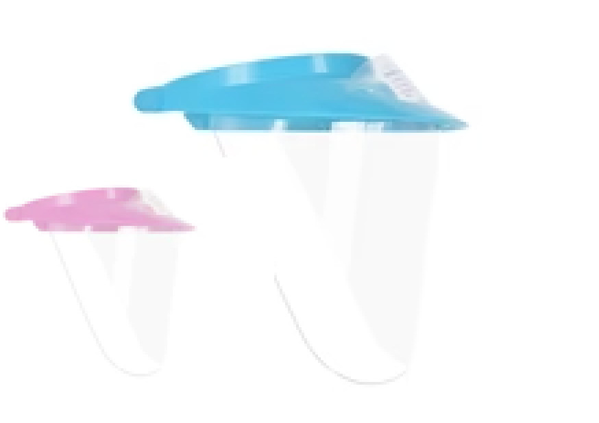 PacDent Dental iVisor Disposable Visor & Shield Kit BLUE PINK TEAL VIOLET