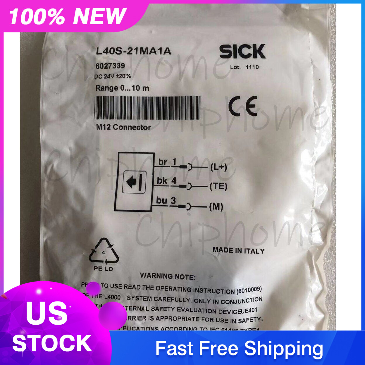 1PCS SICK L40S-21MA1A Photoelectric switch sensor New