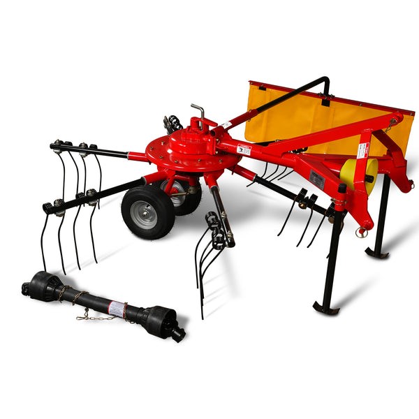 MechMaxx Hay Baler & Hay Rake Tedder & Disc Mower Bundle, HB3120, HT100, DM6