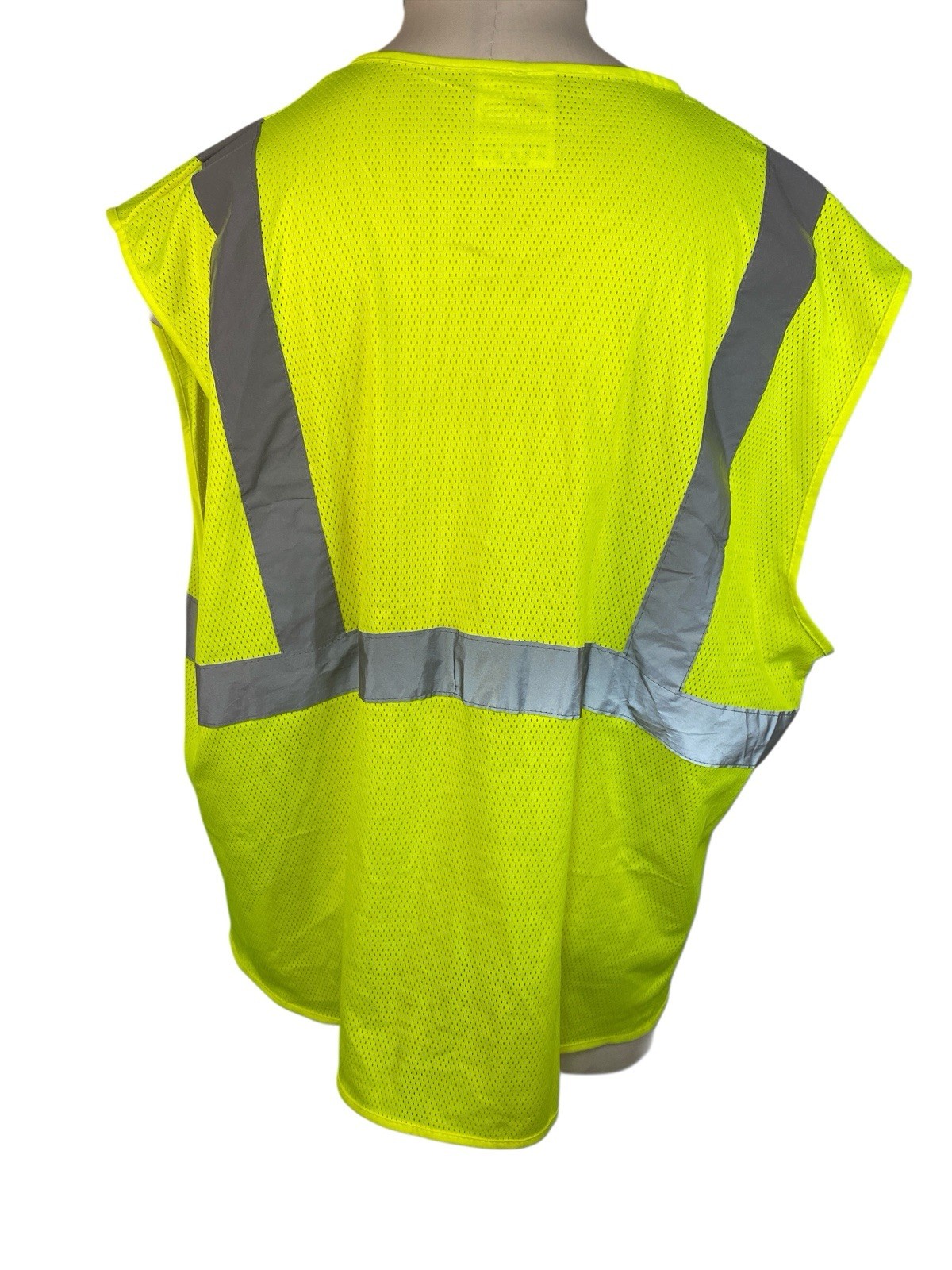 PIP Yellow and Orange Safety Vests with Reflective Tape Men’s 5XL (5136)