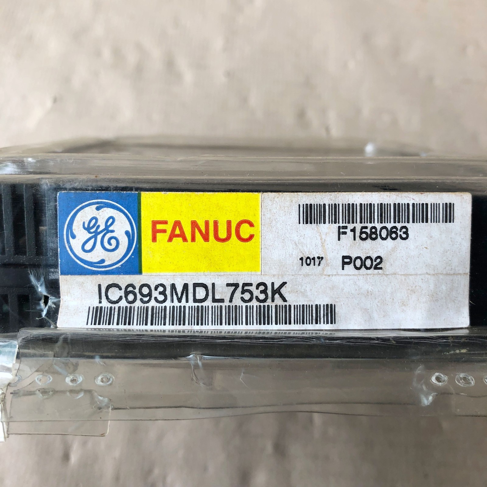 GE FANUC IC693MDL753K OUTPUT MODULE 12/24VDC