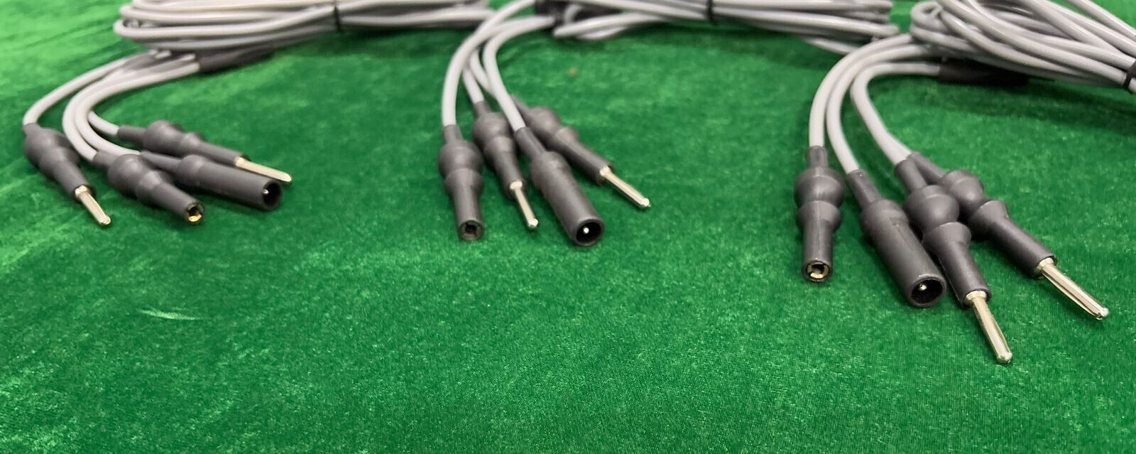 3pc Laparoscopic TURP Single Stem Bipolar Cable 4mmx300cm Reusable Instruments